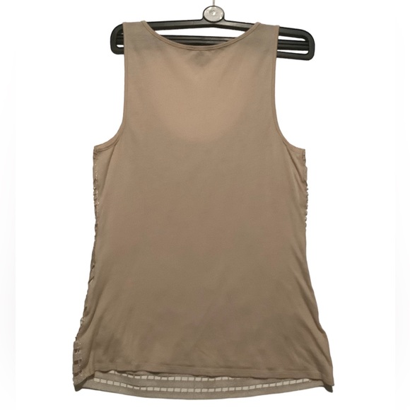 EXPRESS Lace Tank Top/Beige, Size Small - Picture 2 of 7